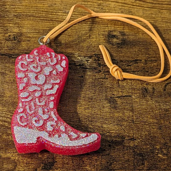 Glittery Cowgirl Book Scent Freshie New! - Picture 6 of 6